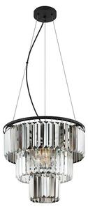 Globo Naxis LED viseća svjetiljka (40 W, Ø x V: 40 x 120 cm, Crna)