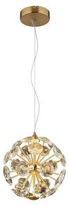 Globo Virina LED viseća svjetiljka (16 W, Ø x V: 28 x 150 cm, Zlatna)