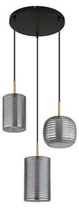 Globo LED viseća svjetiljka Lampigna (27 W, Ø x V: 50 x 150 cm, Bijela, Crna)
