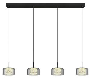 Globo Viseća LED svjetiljka Fogsy (32 W, D x Š x V: 105 x 15 x 150 cm, Crna)