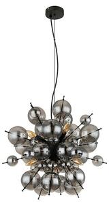 Globo Udo Visilica (25 W, Ø x V: 55 x 120 cm, Siva, Crna)