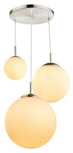 Globo Joel Visilica (60 W, Ø x V: 30 x 80 cm, Bijela, Srebrna)