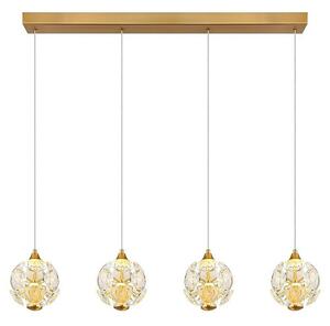 Globo Virina Viseća LED svjetiljka (32 W, D x Š x V: 93 x 15 x 150 cm, Zlatna)