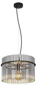 Globo Gorley LED viseća svjetiljka (60 W, Ø x V: 40 x 150 cm, Crna)