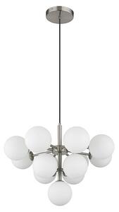 Globo Grappy Visilica (5 W, Ø x V: 56 x 120 cm, Srebrna)