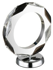 Globo Karilion Stolna LED svjetiljka (D x Š x V: 24 x 13 x 27 cm, Srebrna)