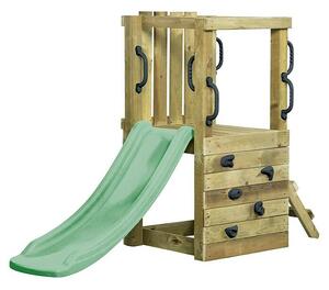 Swing King Dječji toranj za igru Irma Small (D x Š x V: 185 x 70 x 120 cm, Pastelno zelena)