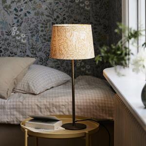 PR Home stolna lampa BASE ELDERTREE, žuta, visina 58 cm, tkanina, Žuta, Dnevni boravak/blagovaonica, Metal