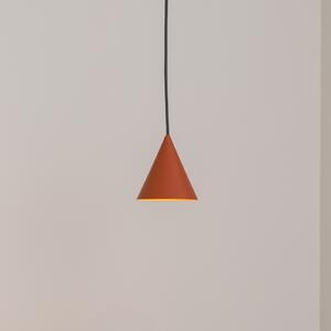 Nowodvorski Lighting ZENITH viseća svjetiljka, terakota, Ø 11 cm, metal, GU10, prigušiva, Smeđa / hrđa, Dnevni boravak/blagovaonica, Metal