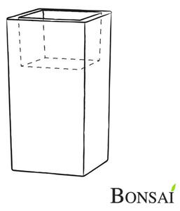 Ukrasna tegla za cvijeće Tower 70 x 40 cm antracit Diamond - Antracit - 51 - 70 cm - Europlast - 31 do 50cm - DA - Umjetna masa