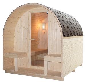 Sanotechnik Finska sauna ISLAND XL (Električna pećnica, D x Š x V: 189 x 220 x 200 cm)