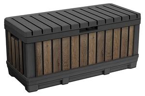 Keter Kutija za pohranjivanje Kentwood Deco (Š x D x V: 128 x 53,6 x 59 cm, Orah, 350 l)