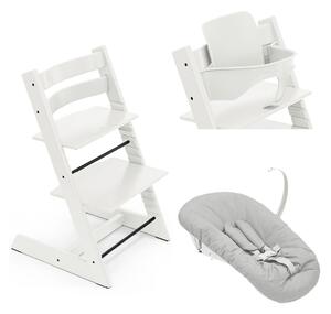 STOKKE hranilica Tripp Trapp white/grey