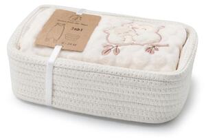 KENGURU GOLD Poklon košara; Vreća za spavanje TOG2, "Popcorn-owl", 6-24m KG4001