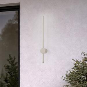 Nowodvorski Lighting LED zidna svjetiljka Orla S, pijesak, aluminij, visina 65 cm, Bež, Aluminij
