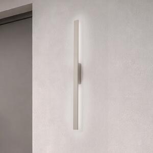 Nowodvorski Lighting LED zidna svjetiljka Demi M, pijesak, aluminij, visina 100 cm, IP54, Bež, Aluminij