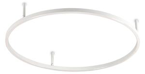 IDEAL LUX Ideal Lux LED stropna svjetiljka Oracle Slim Ø 70 cm, bijela, 3000 K, Bijela, Dnevni boravak/blagovaonica, Aluminij