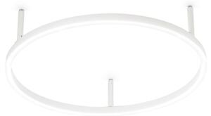 IDEAL LUX Ideal Lux LED stropna svjetiljka Oracle Slim Ø 50 cm bijela 3000 K, Bijela, Dnevni boravak/blagovaonica, Aluminij