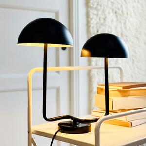 Dyberg Larsen stolna lampa, grozd, crna, metalna, 2 žarulje., Crno, Dnevni boravak/blagovaonica, Metal
