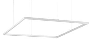 IDEAL LUX Ideal Lux LED viseća svjetiljka Oracle Slim 90 x cm bijela 3000 K, Bijela, Dnevni boravak/blagovaonica, Aluminij