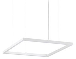 IDEAL LUX Ideal Lux LED viseća svjetiljka Oracle Slim 50 x cm bijela 3000 K, Bijela, Dnevni boravak/blagovaonica, Aluminij