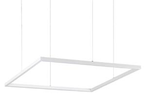 IDEAL LUX Ideal Lux LED viseća svjetiljka Oracle Slim 70 x cm bijela 3000 K, Bijela, Dnevni boravak/blagovaonica, Aluminij
