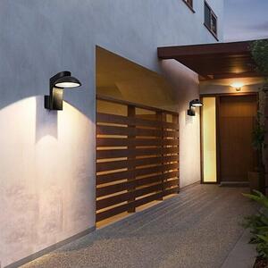 Green Tech Vanjska zidna LED svjetiljka Earth (10 W, 210 x 135 x 170 mm, Tamno siva, IP54)