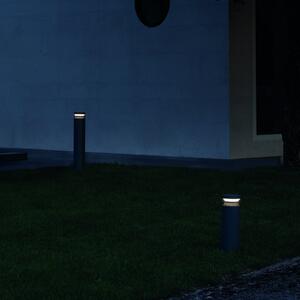 IDEAL LUX Ideal Lux LED svjetiljka za put Boeing, visina 70 cm, antracit, Sivo, Metal