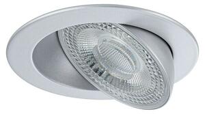 Paulmann LED ugradbena svjetiljka (Topla bijela, Promjer: 10,5 cm, Srebrna, 1 Kom.)