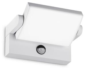 IDEAL LUX Ideal Lux LED vanjska zidna svjetiljka sa senzorom, bijela, IP54, Bijela, Metal