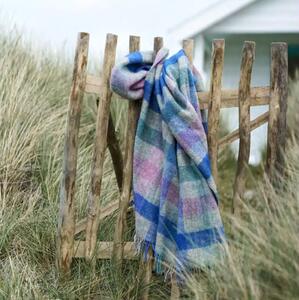 Vunena deka Gotland Multi Pastel 130x200