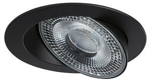 Paulmann LED ugradbena svjetiljka (Topla bijela, Promjer: 10,5 cm, Crna, 1 Kom.)