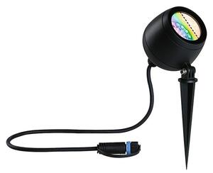 Paulmann Plug & Shine Vrtna LED spot svjetiljka Kikolo (6,2 W, IP65, RGBW, Antracit)