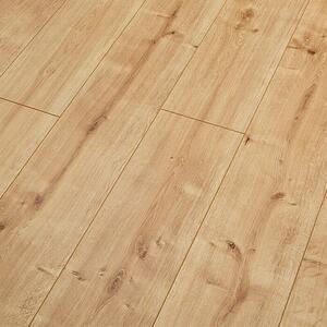 LOGOCLIC Vinto Laminat Hrast Milford (1.285 x 192 x 8 mm, Rustikalni pod) + BAUHAUS jamstvo 20 godina