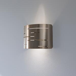 Opviq Zidna lampa Oisin, zlatna, metalna, visina 22 cm, E27, prigušiva, Zlato / mjed, Dnevni boravak/blagovaonica, Metal