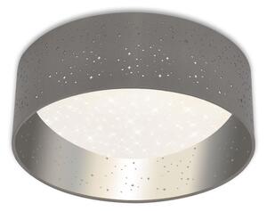 Briloner 3482014 - LED Stropna svjetiljka STARRY SKY LED/12W/230V siva/srebrna