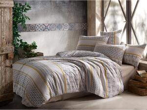 Pamučna posteljina za krevet za jednu osobu 140x200 cm Rinor – Mijolnir