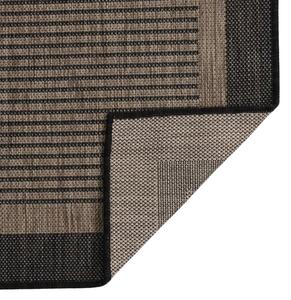 VidaXL Vanjski tepih ravno tkanja 80 x 150 cm tamnosmeđi