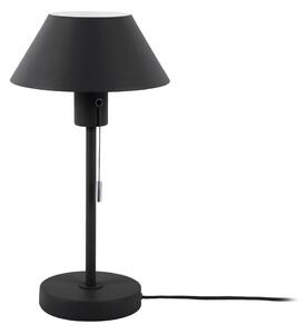 Crna stolna lampa s metalnim sjenilom (visina 36 cm) Office Retro – Leitmotiv