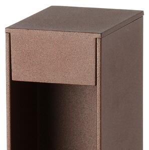 FARO BARCELONA Cerler LED postolje, smeđe, 60 cm, metalno, IP65, CCT, Smeđa / hrđa, Aluminij