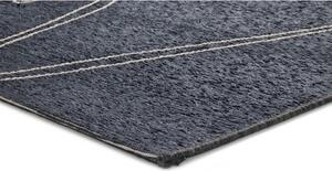 Antracitno sivi vanjski tepih 76x150 cm Velvet Gris – Universal
