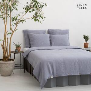 Svijetlo siva posteljina za bračni krevet od konopljinog vlakna 200x220 cm - Linen Tales