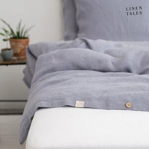 Svijetlo siva posteljina za krevet za jednu osobu od konopljinog vlakna 140x200 cm - Linen Tales