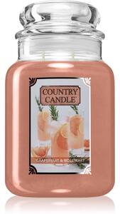 Country Candle Grapefruit & Rosemary mirisna svijeća 680 g