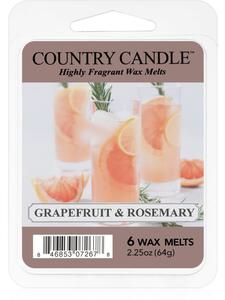 Country Candle Grapefruit & Rosemary vosak za aroma lampu 64 g