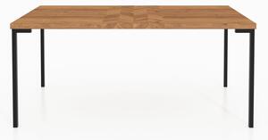 Blagovaonski stol hrast 90x160 cm Abies - The Beds