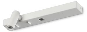 IDEAL LUX Ideal Lux LED zidna svjetiljka Bonne Nuit 1, bijela, širina 22 cm, Bijela, Dnevni boravak/blagovaonica, Metal