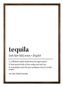 Plakat 50x70 cm Tequila - Wallity