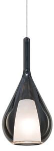 IDEAL LUX Viseća svjetiljka Ideal Lux Kalique 3, dimno siva, Ø 18 cm, prigušiva, Sivo, Dnevni boravak/blagovaonica, Plastika