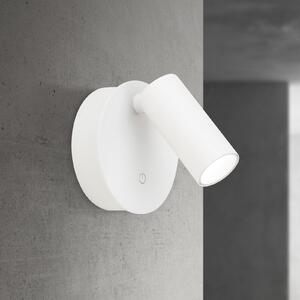 ORION LED zidni reflektor na baterije Luxy, bijeli, aluminij, CCT, prigušivač, prigušiva, Bijela, Područje hodnika, Aluminij